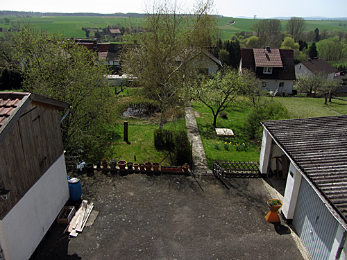 Mauersegler - Abflugschneise