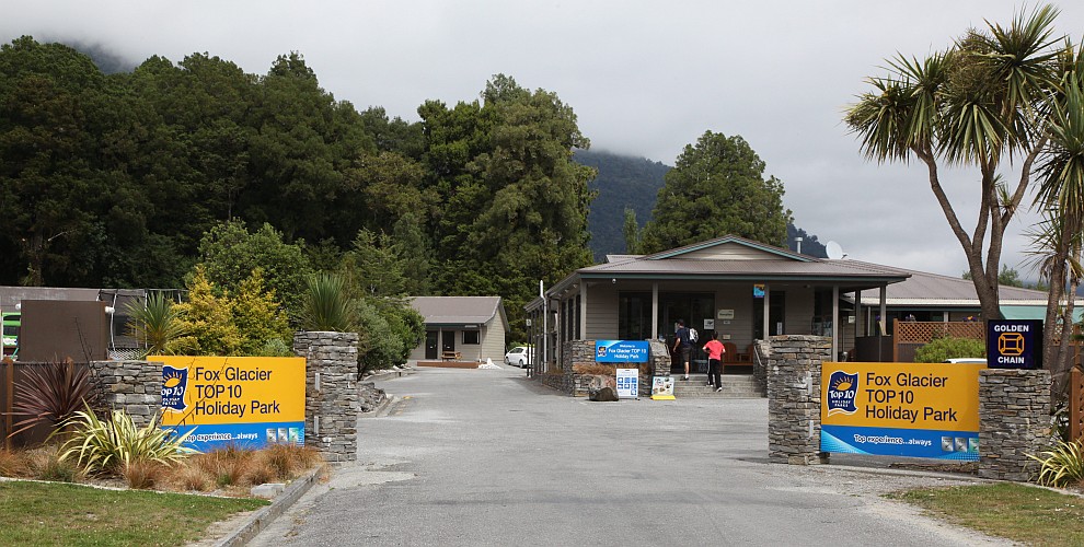 Campingplatz Fox Glacier