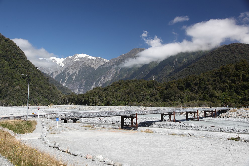 Auf dem Weg zum Franz Josef Gletscher