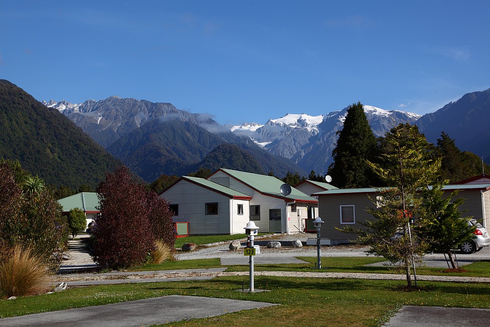 Franz Josef Glacier - Campingplatz
