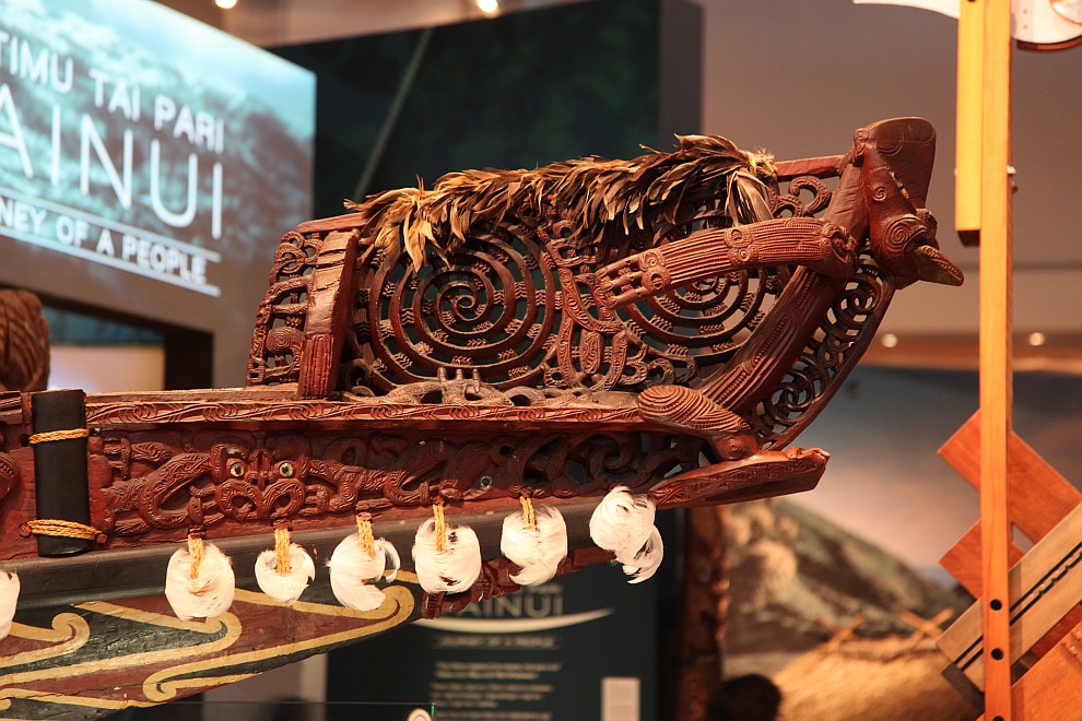 Museum of New Zealand - Maoriboot